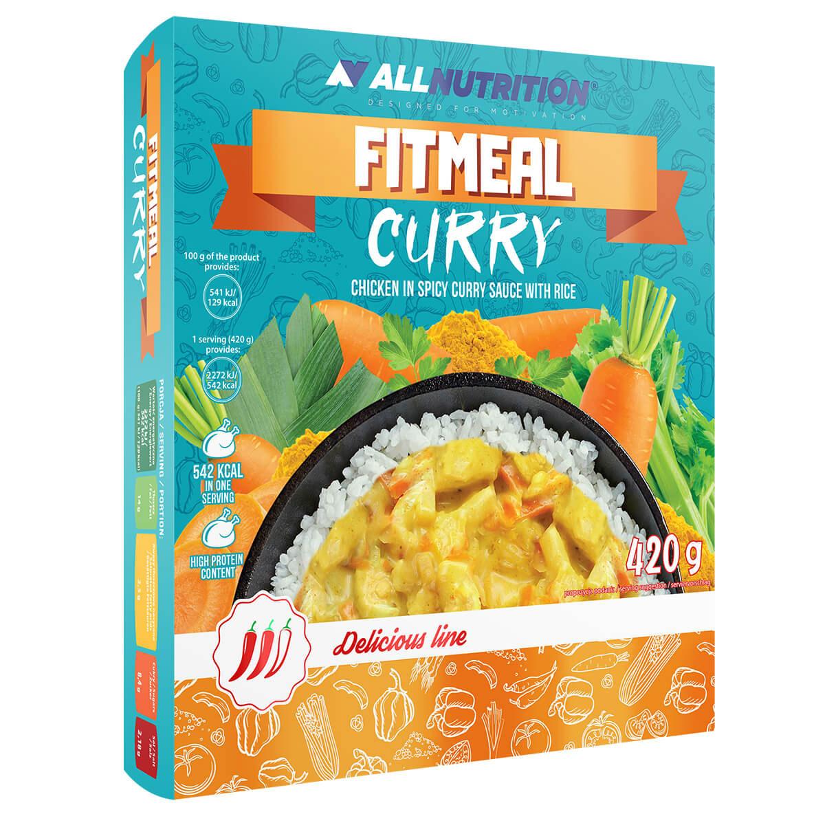 All Nutrition - Fitmeal 420g Curry MHD 30.09.2026