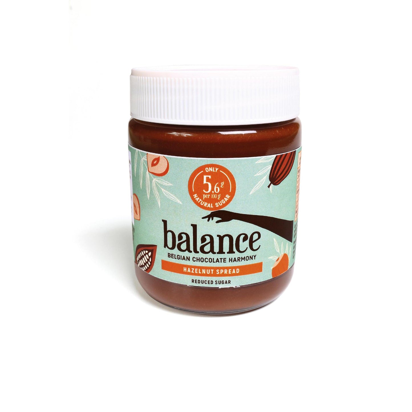 Balance - Haselnuss - Creme mit Stevia 250g Glas