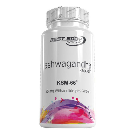 Best Body Nutrition - Ashwagandha 60 Kapseln Dose