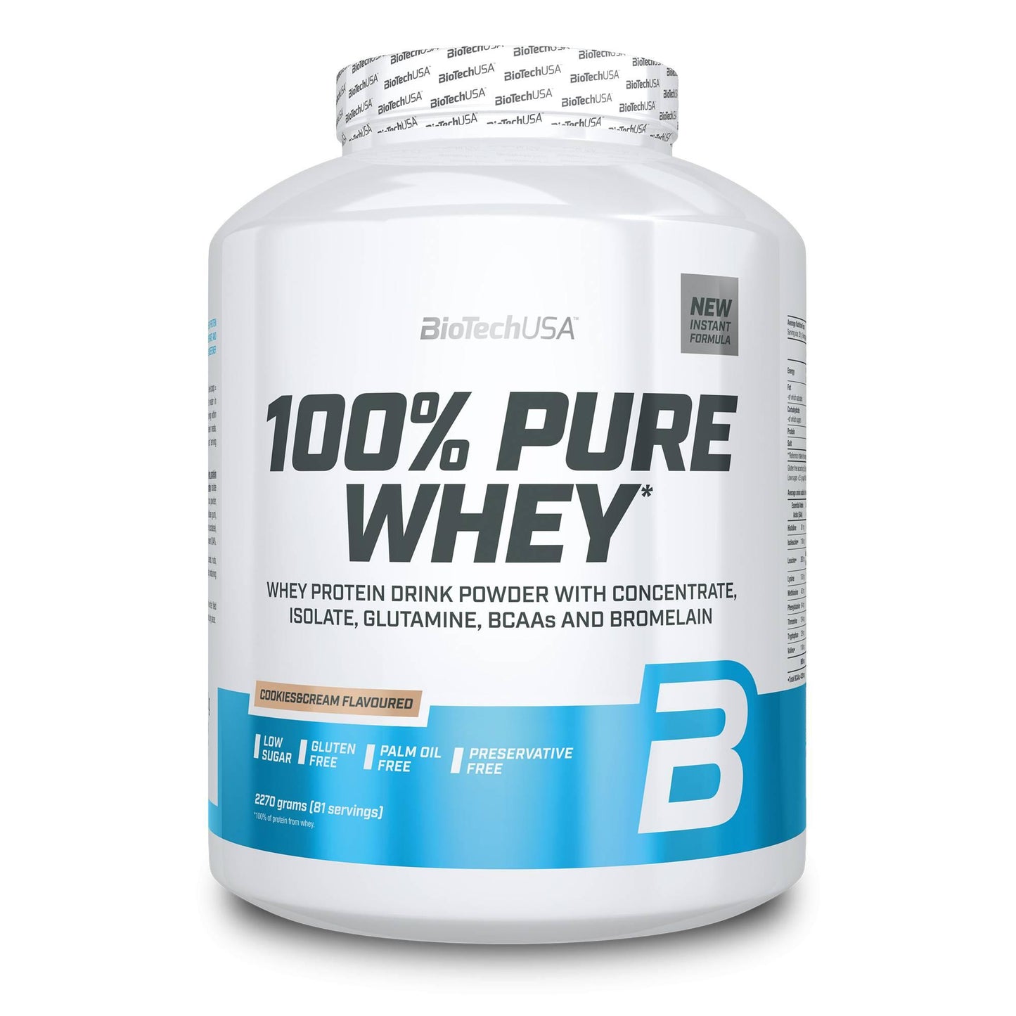 Biotech USA - 100% Pure Whey 2270g Dose