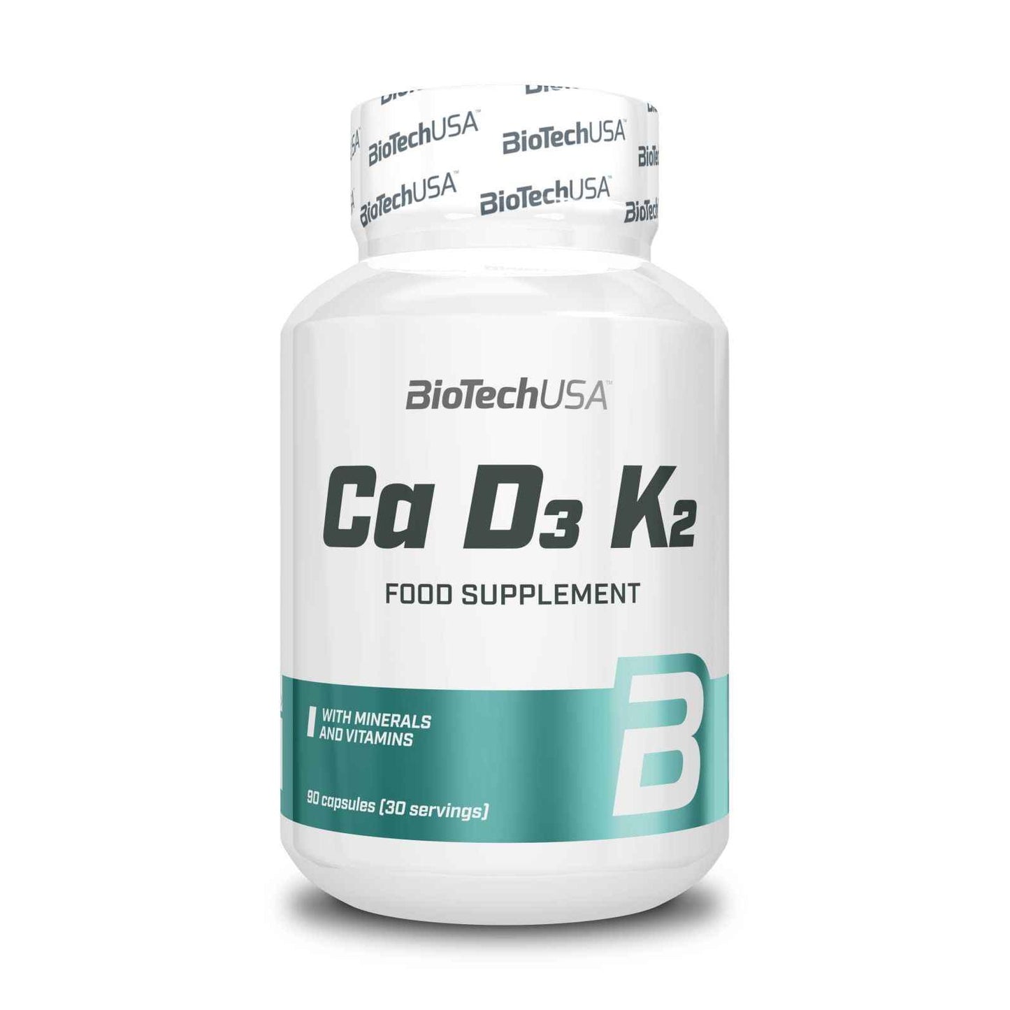 Biotech USA - Ca-D3-K2 90 Kapseln Dose