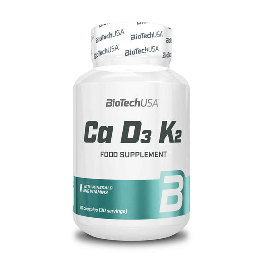Biotech USA - Ca-D3-K2 90 Kapseln Dose