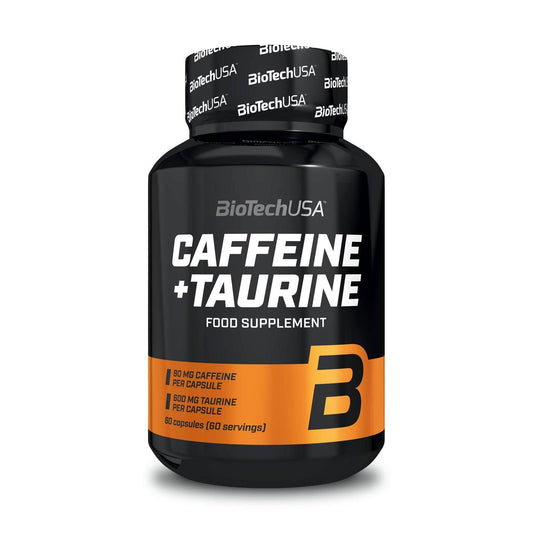 Biotech USA - Caffein + Taurine 60 Tabletten Dose