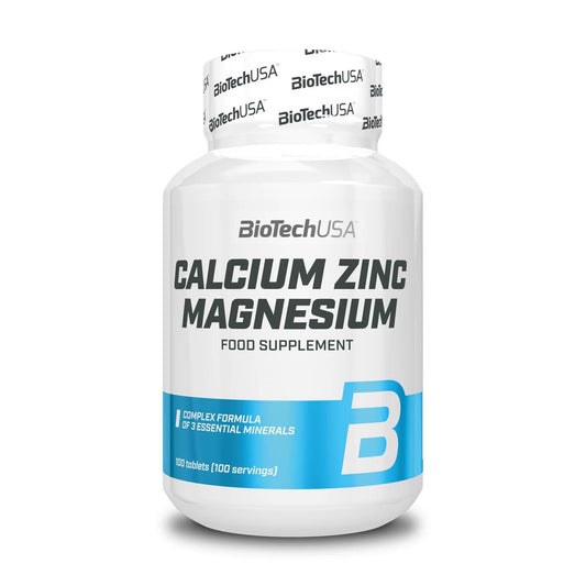 Biotech USA - Calcium Zinc Magnesium 100 Tabletten