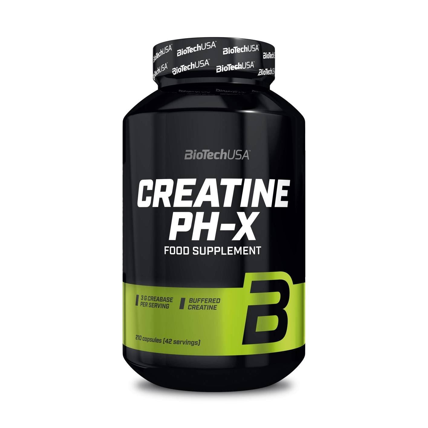 Biotech USA - Creatin PH-X 210 Kapseln Dose