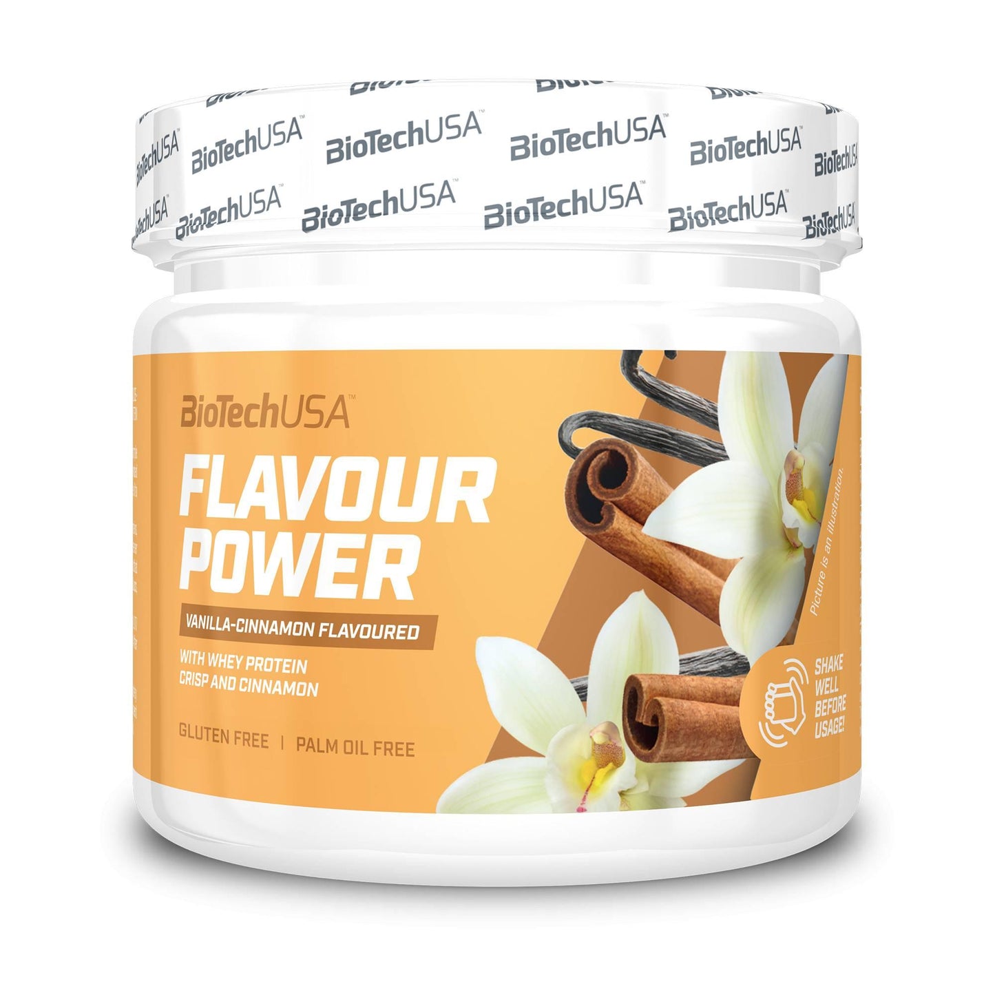 Biotech USA - Flavour Power 160g Dose Vanilla Cinnamon MHD 12.05.2026