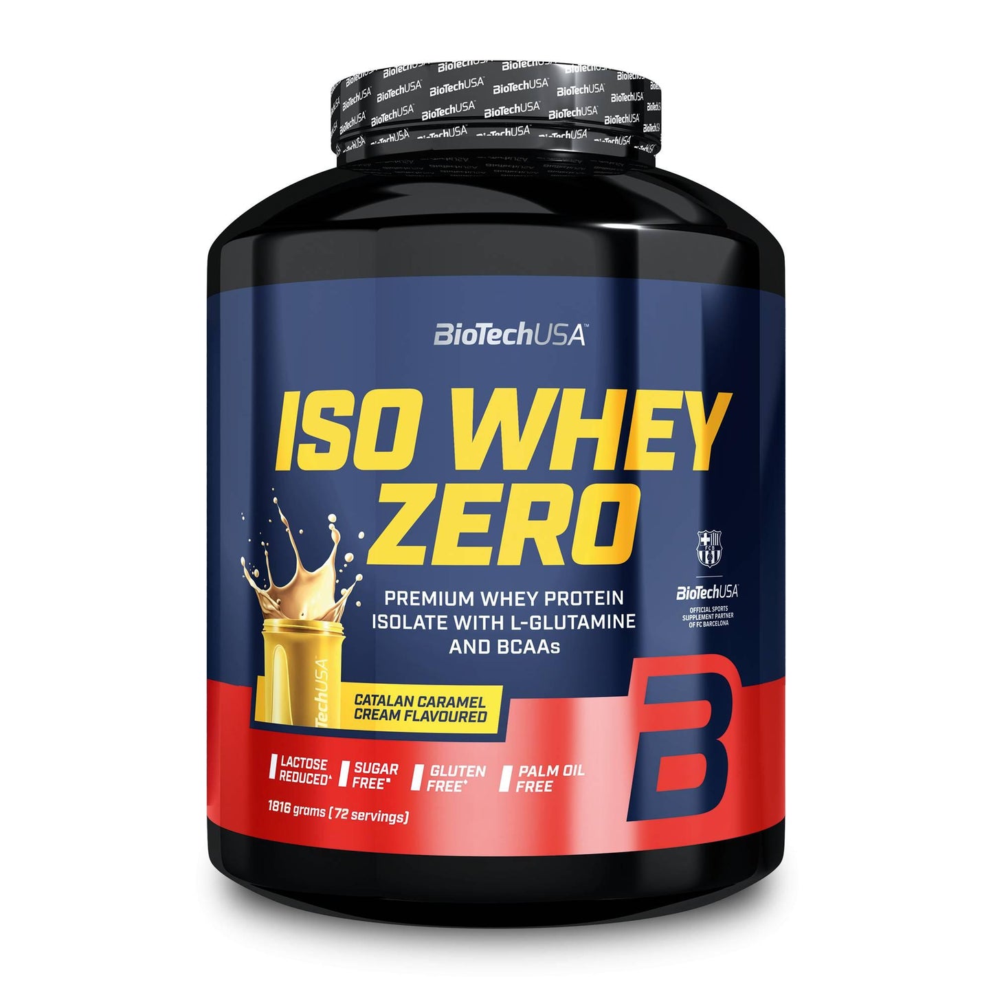 Biotech USA - Iso Whey Zero Proteinpulver 1816g Dose
