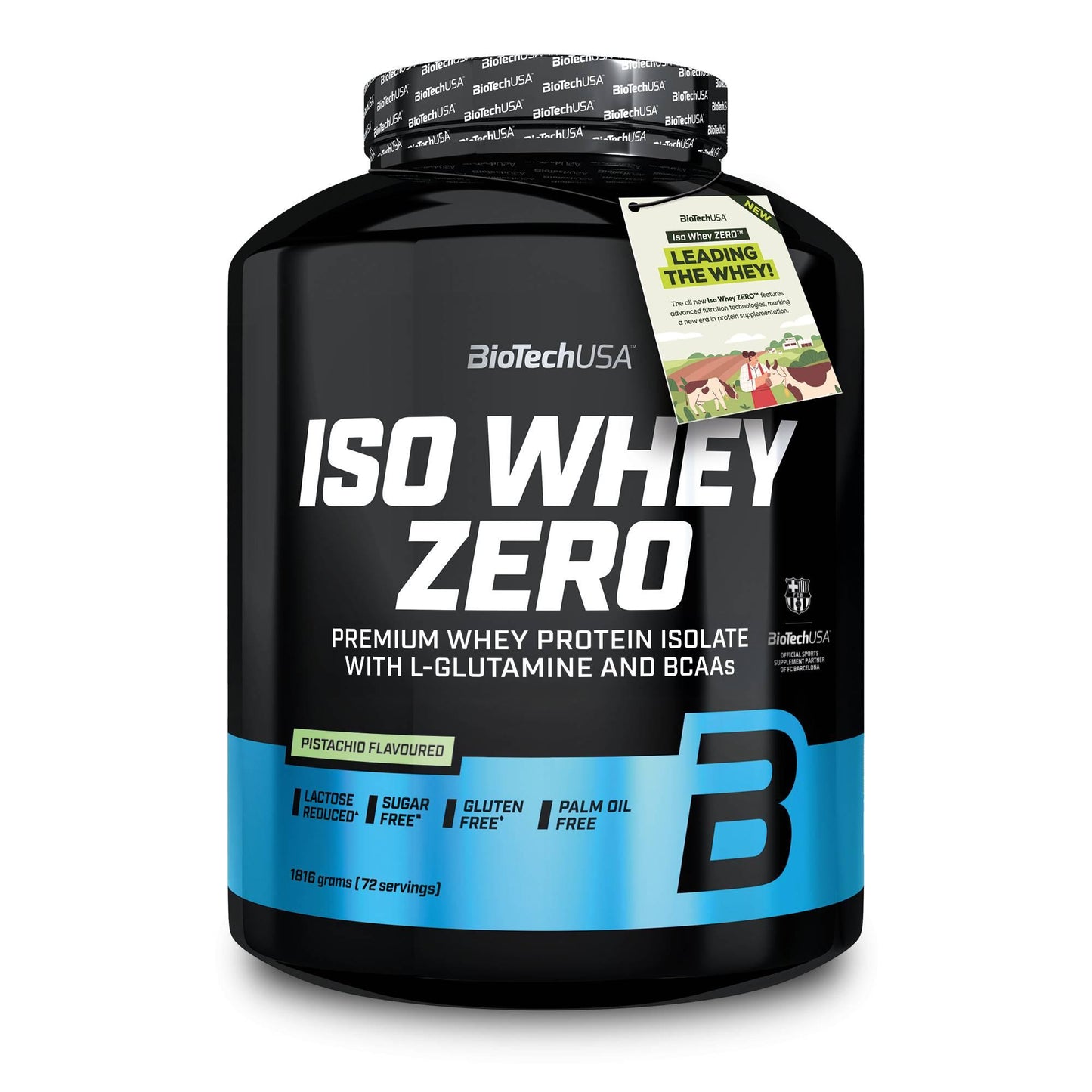 Biotech USA - Iso Whey Zero Proteinpulver 1816g Dose
