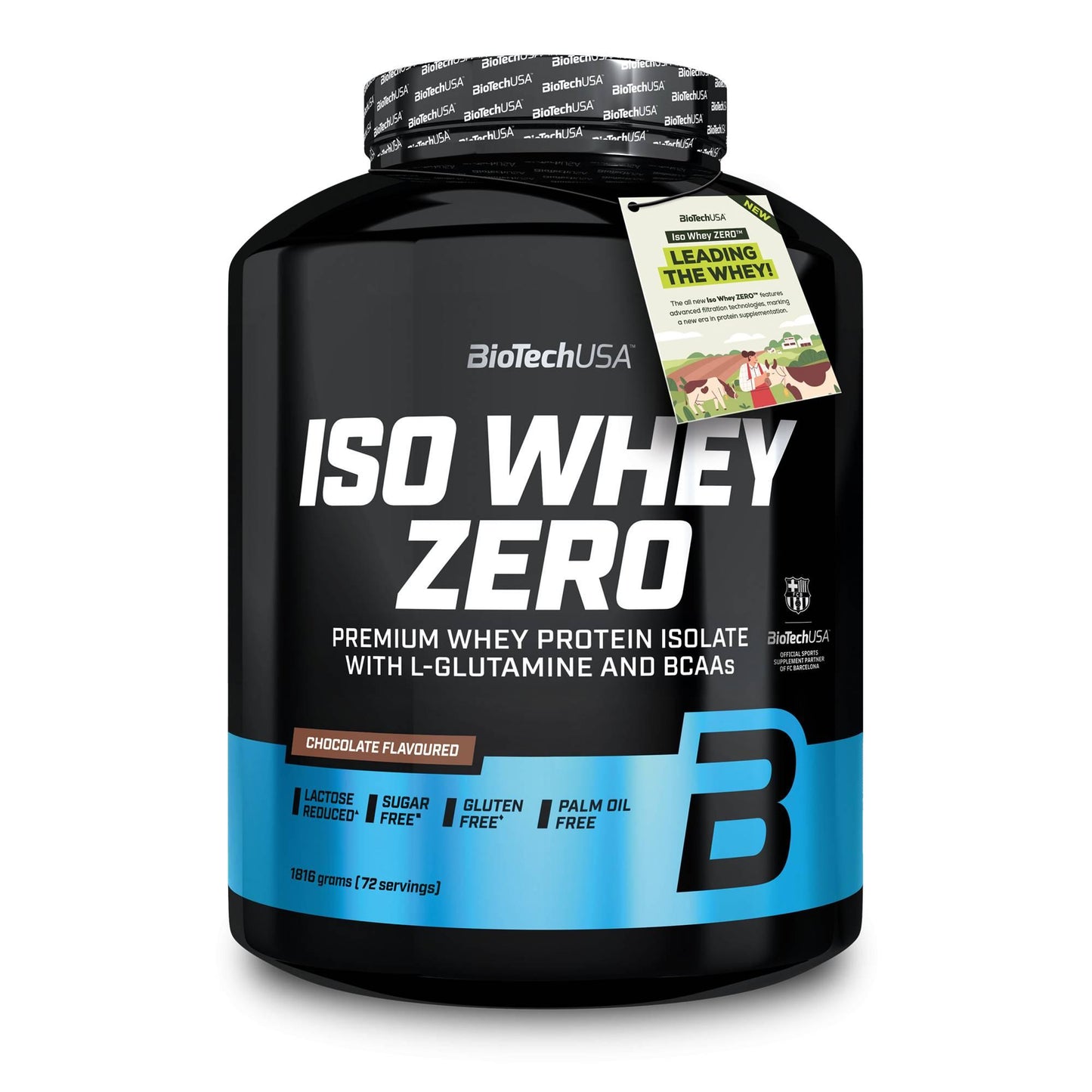 Biotech USA - Iso Whey Zero Proteinpulver 1816g Dose