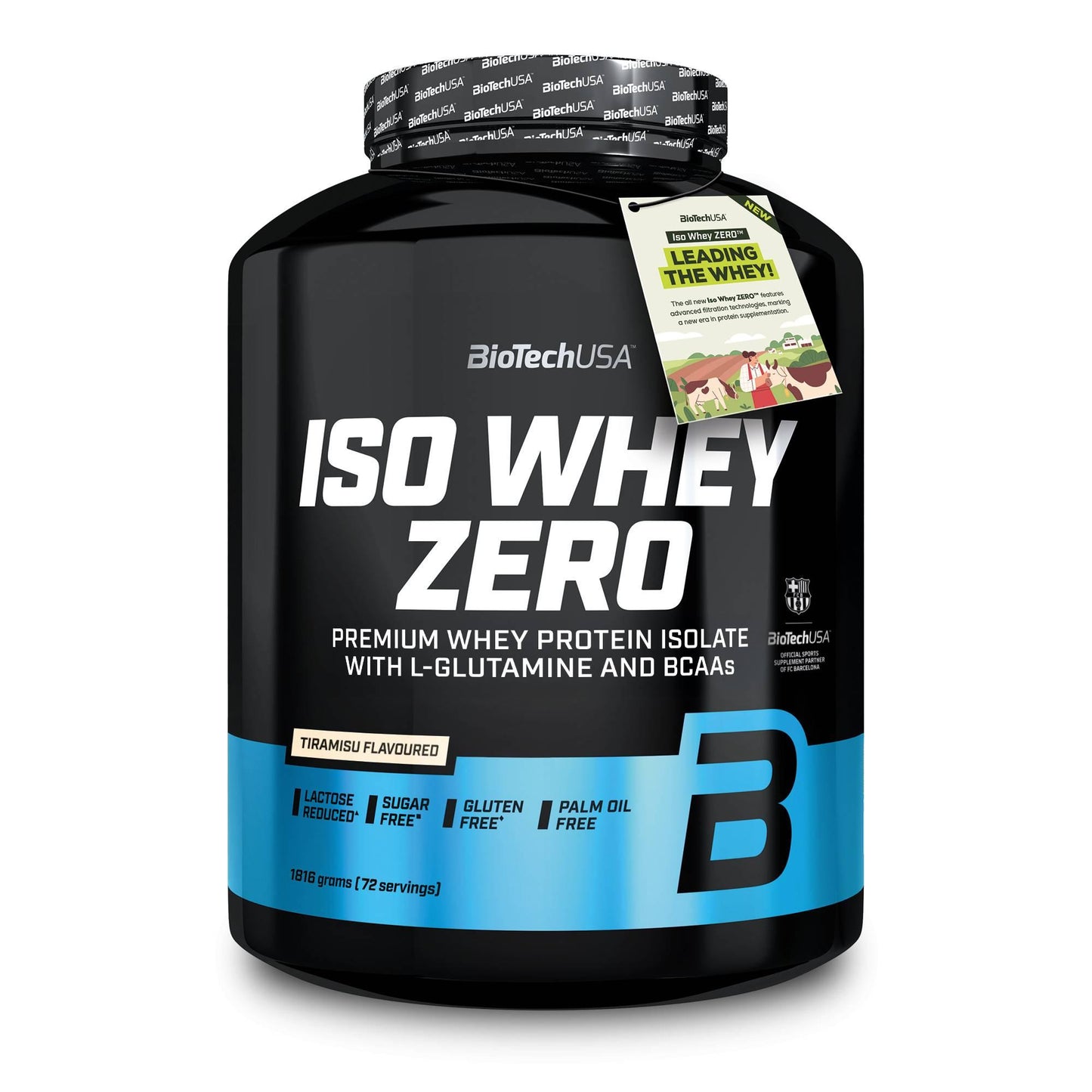 Biotech USA - Iso Whey Zero Proteinpulver 1816g Dose