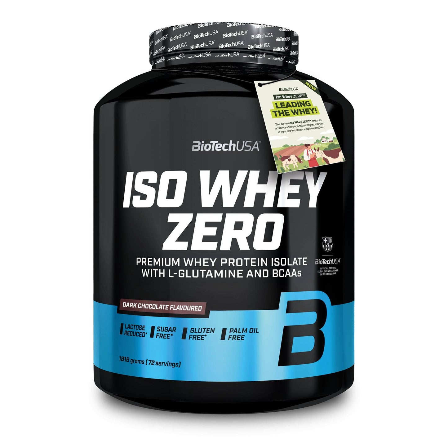 Biotech USA - Iso Whey Zero Proteinpulver 1816g Dose