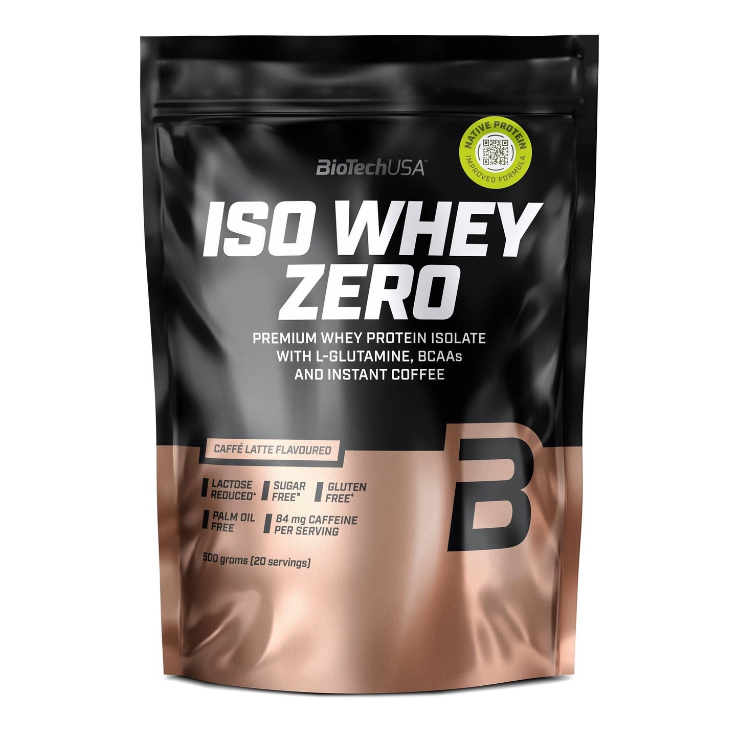 Biotech USA - Iso Whey Zero laktosefrei 500g Beutel