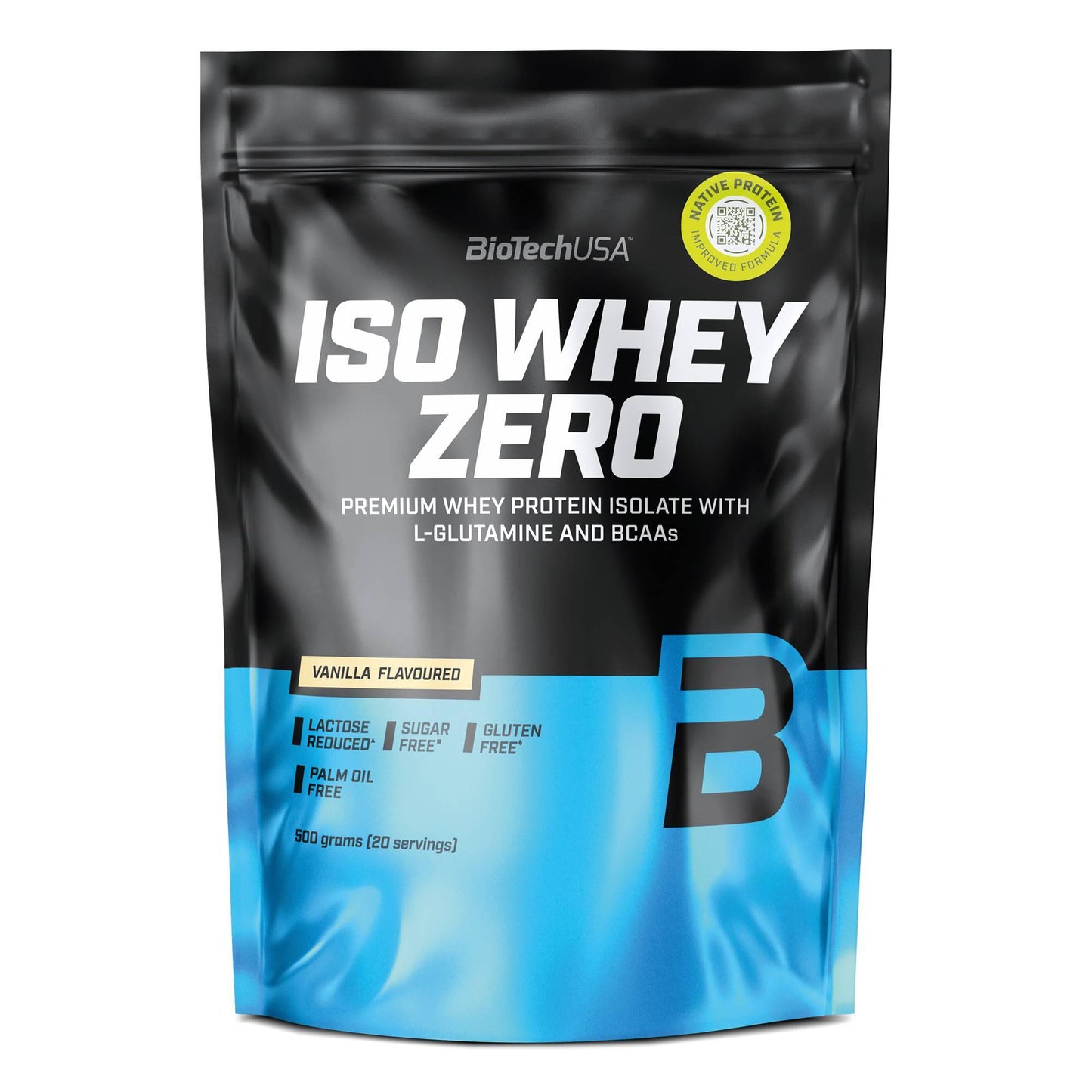 Biotech USA - Iso Whey Zero laktosefrei 500g Beutel