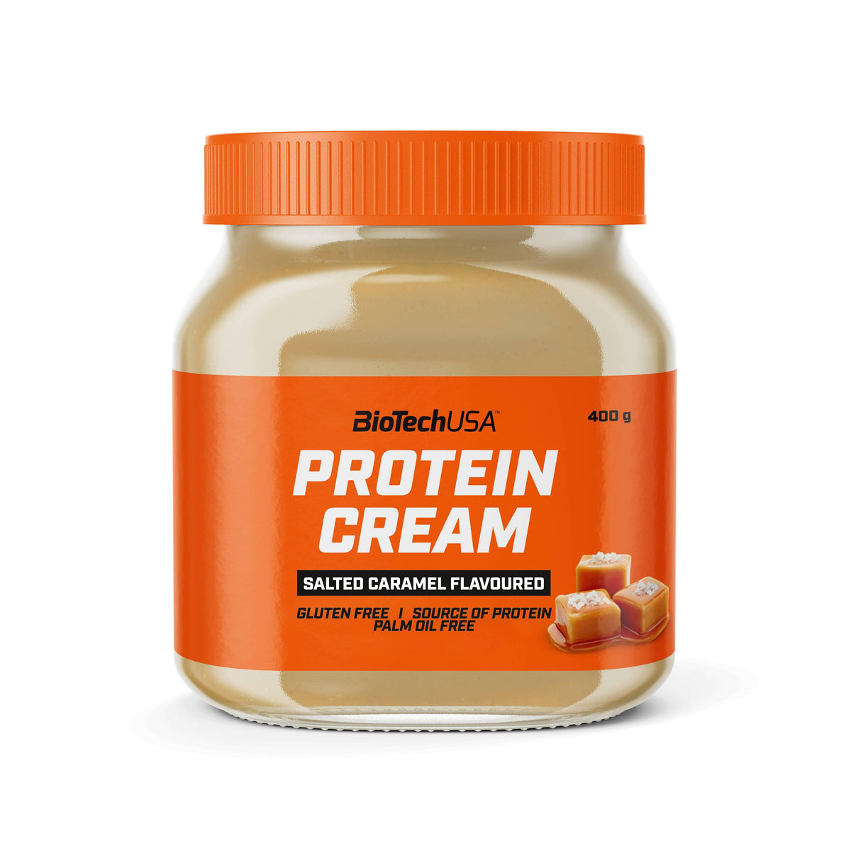 Biotech USA - Protein Cream 400g Dose Salted Caramel MHD 21.11.2026