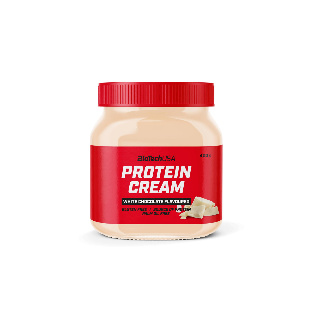 Biotech USA - Protein Cream 400g Dose White Chocolate MHD 03.12.2026