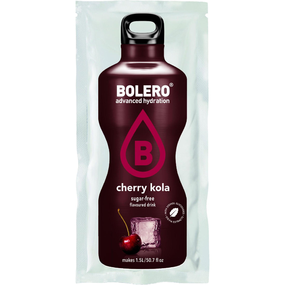 Bolero - Drinks 1 x 9g (=1,5 Liter) Cherry Cola (Kirsche Cola) MHD 04.06.2026