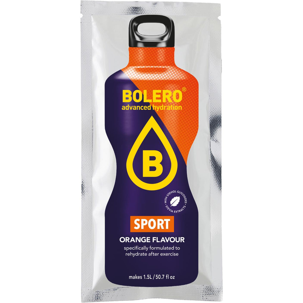 Bolero - Drinks 1 x 9g (=1,5 Liter) SPORT Orange MHD 06.10.2026