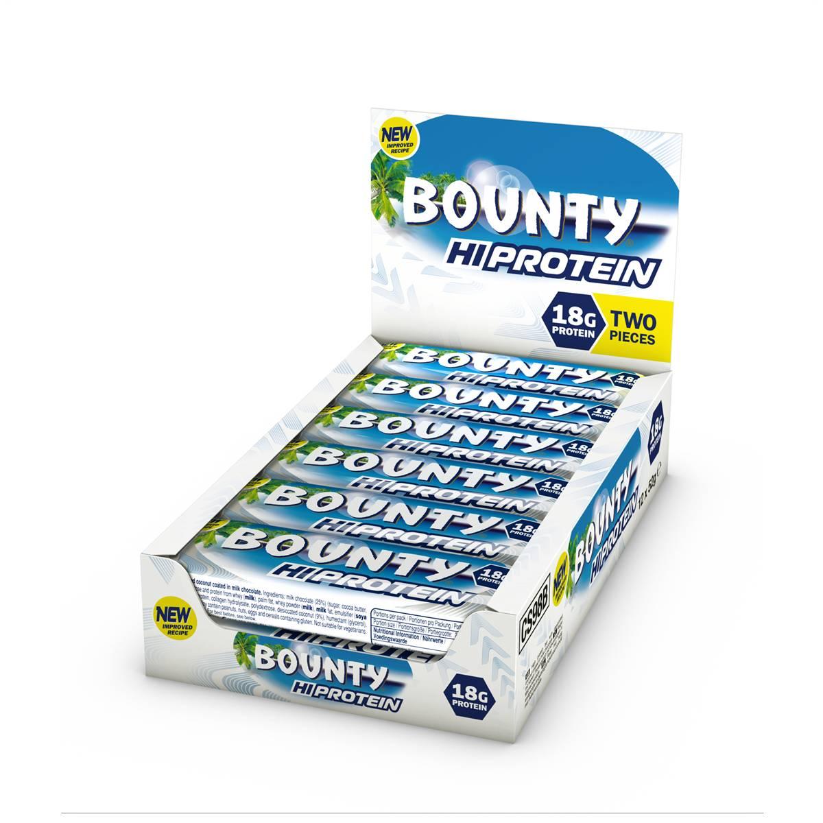 Bounty - Hi Protein Bar 12 x 52g Riegel