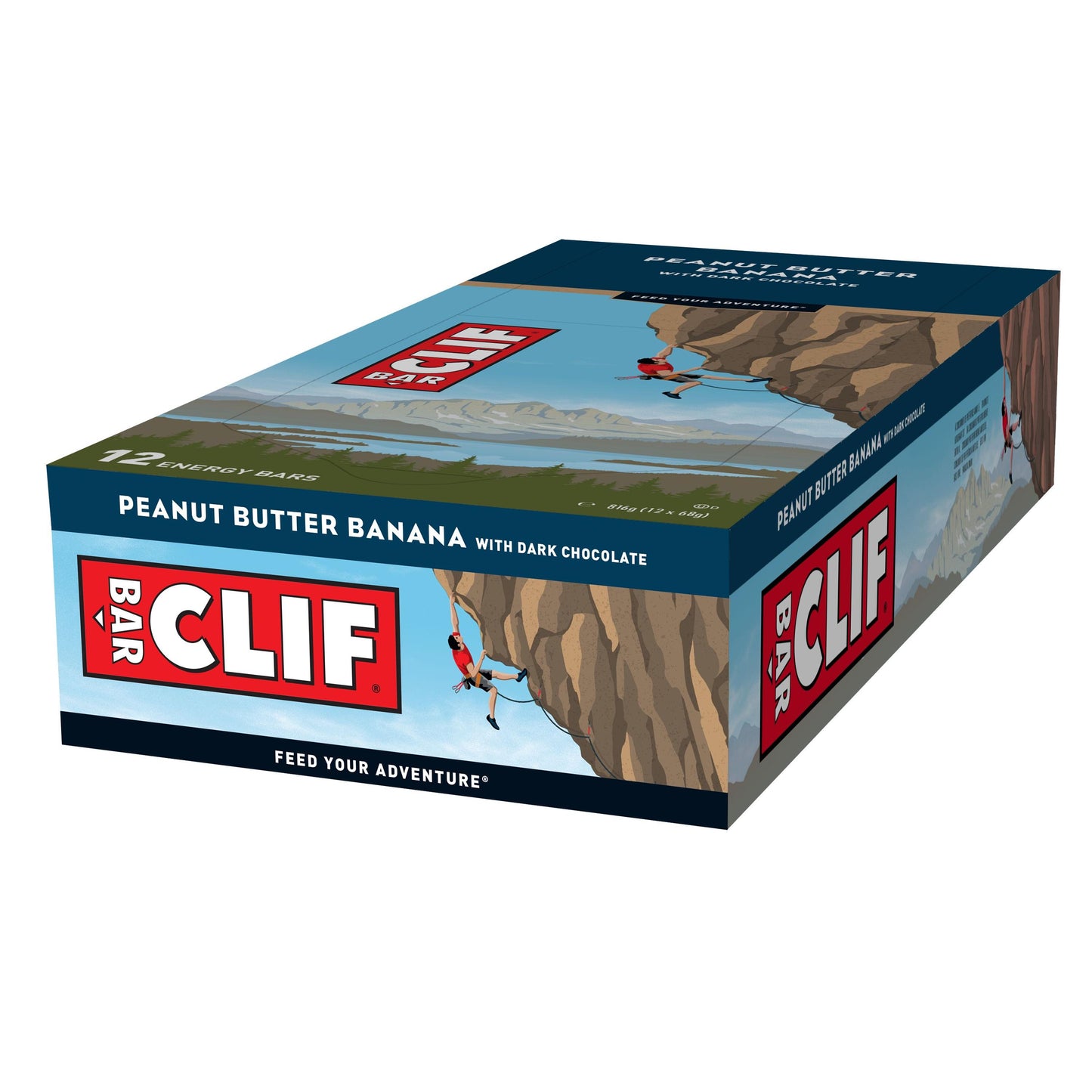CLIF Bar - Energie-Riegel 12 x 68g Peanut Butter Banana MHD 25.12.2025