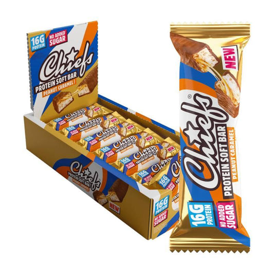 Chiefs - Protein Soft Bar 15 x 55g Riegel