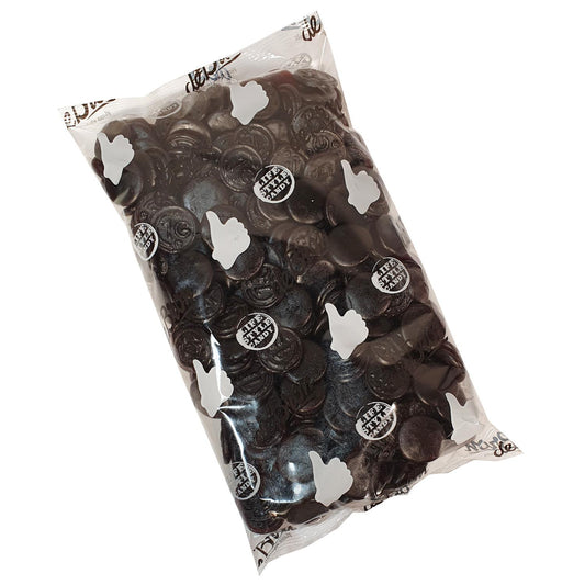 De Bron - Zuckerfreie Lakritz Taler (Liquorice Coins) Bigpack 1kg Beutel