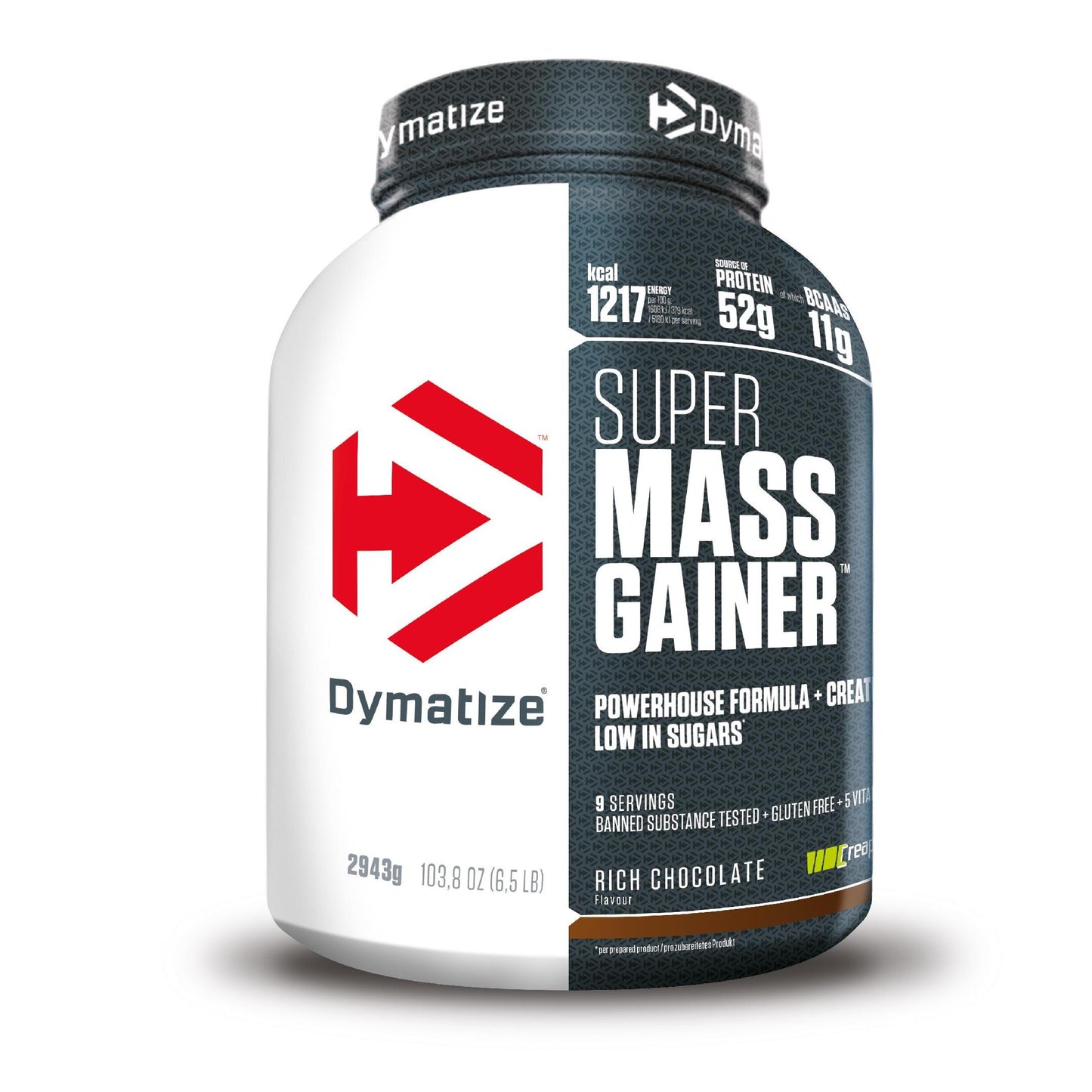 Dymatize - Super Mass Gainer 2943g Dose