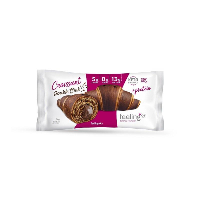 Feeling OK - Croissant Double Ciok + Protein (26% Protein) 50g