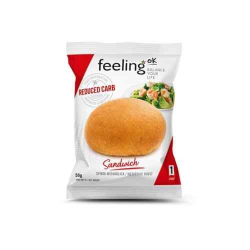 Feeling OK - Protein Brötchen (Soft) Start 1 (25% Protein) 50g