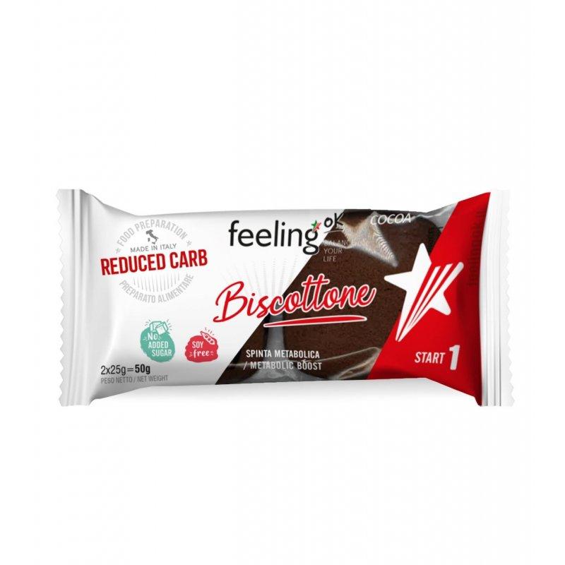 Feeling OK - Protein Kekse Biscottone Start 1 (30% Protein) 50g