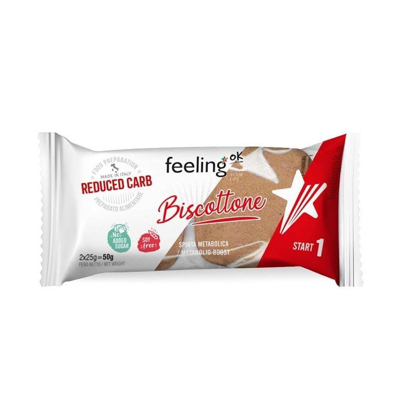 Feeling OK - Protein Kekse Biscottone Start 1 (30% Protein) 50g