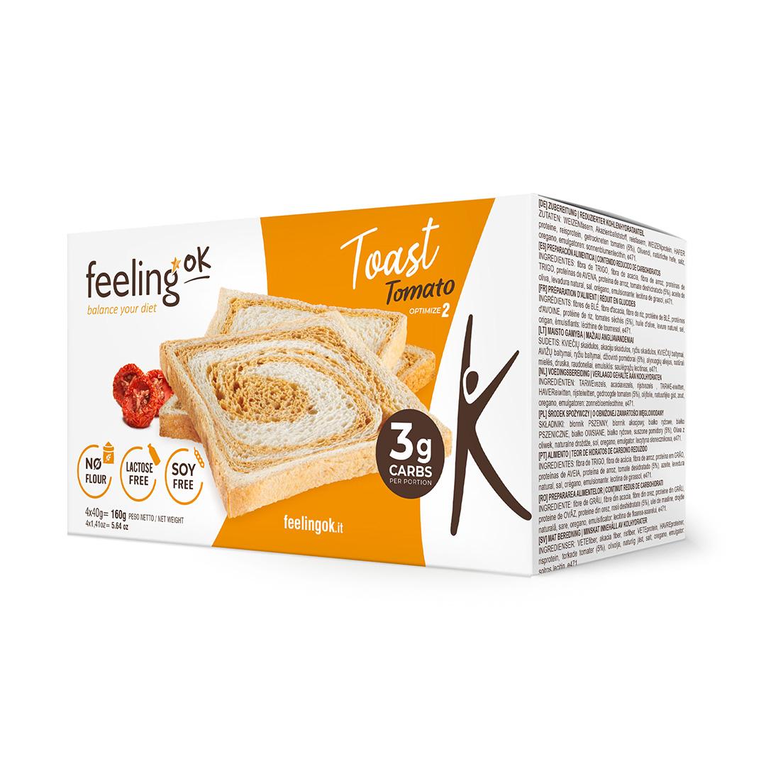 Feeling OK - Toasts (Zwieback) Optimize 2 (20% Protein) 160g