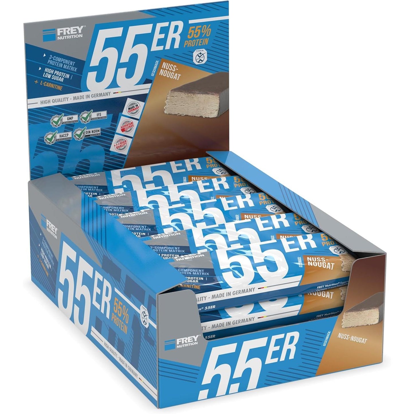 Frey Nutrition - 55er 20 x 50g Riegel