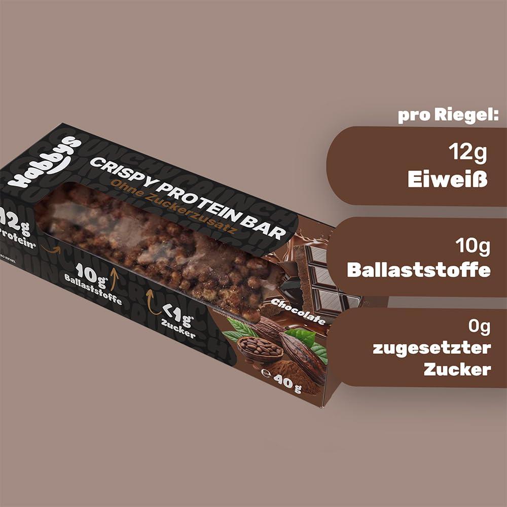Habbys - Crispy Protein Bar 1 x 40g Riegel