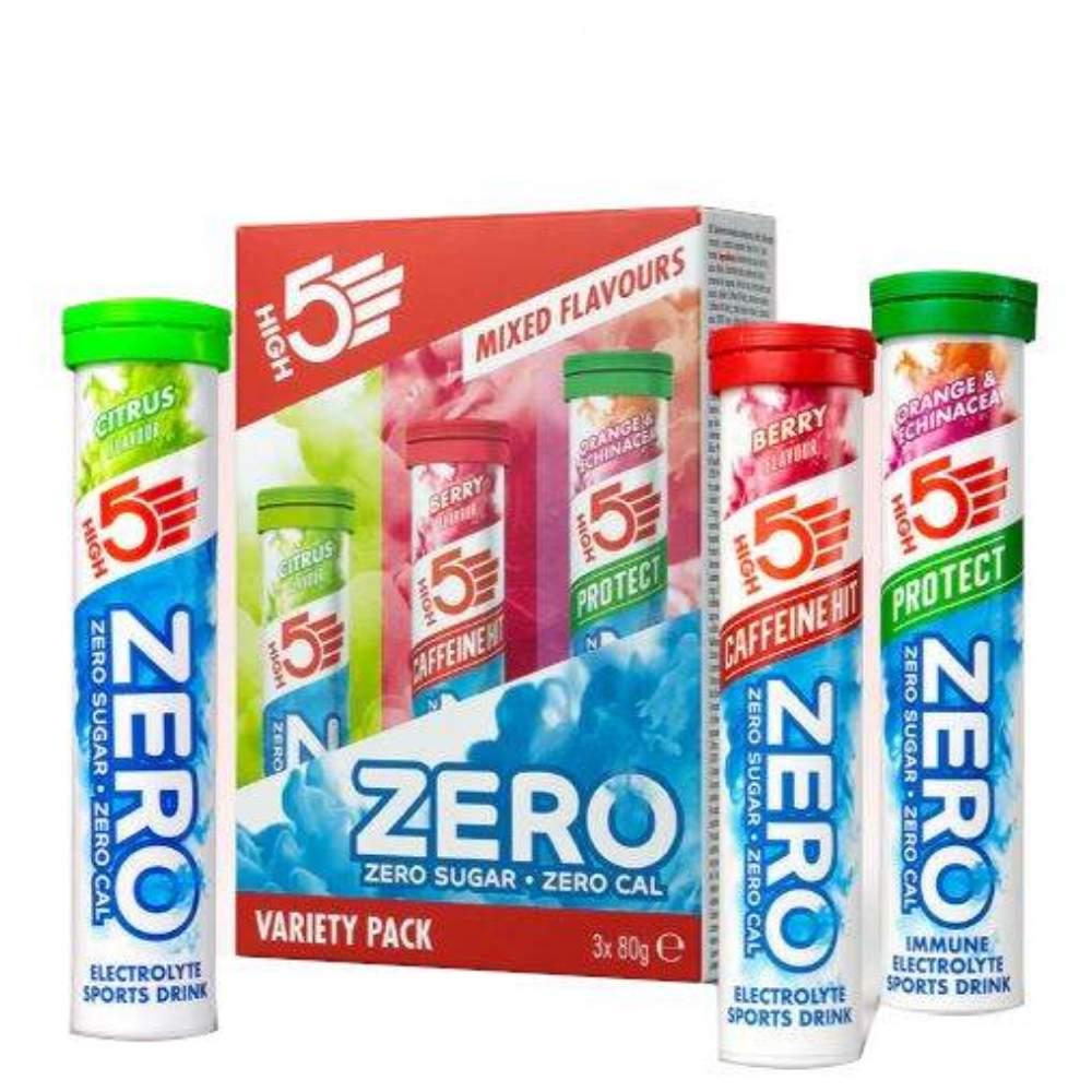 High5 - Zero Triple Pack 3 x 20 Tabletten (Citrus, Berry Koffein, Orange+Echinacea)