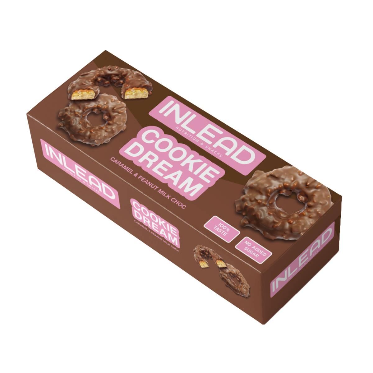 Inlead - Cookie Dream zuckerarme Kekse 125g Packung