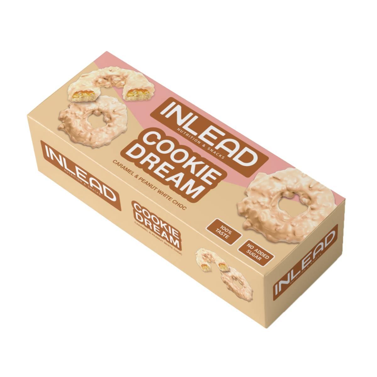 Inlead - Cookie Dream zuckerarme Kekse 125g Packung
