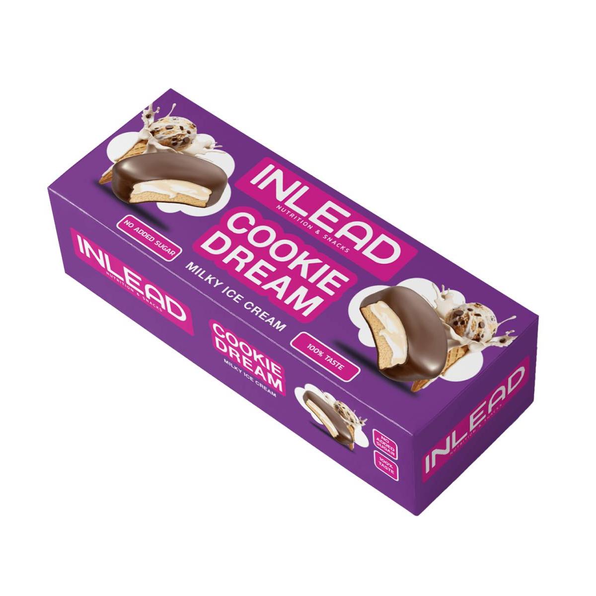 Inlead - Cookie Dream zuckerarme Kekse 128g Packung