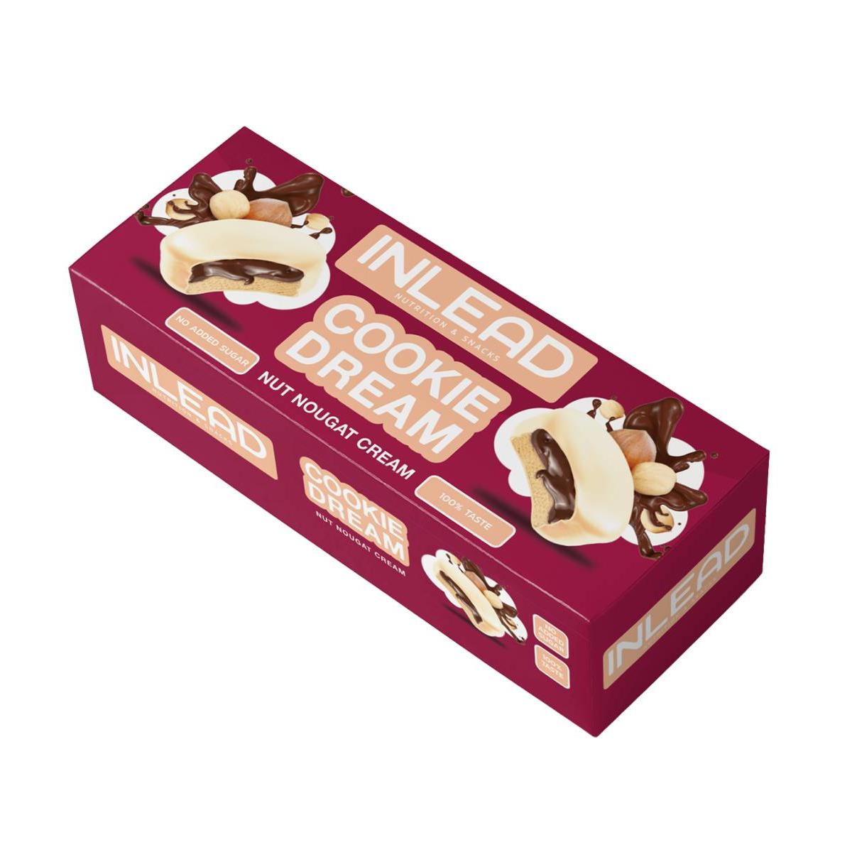 Inlead - Cookie Dream zuckerarme Kekse 128g Packung
