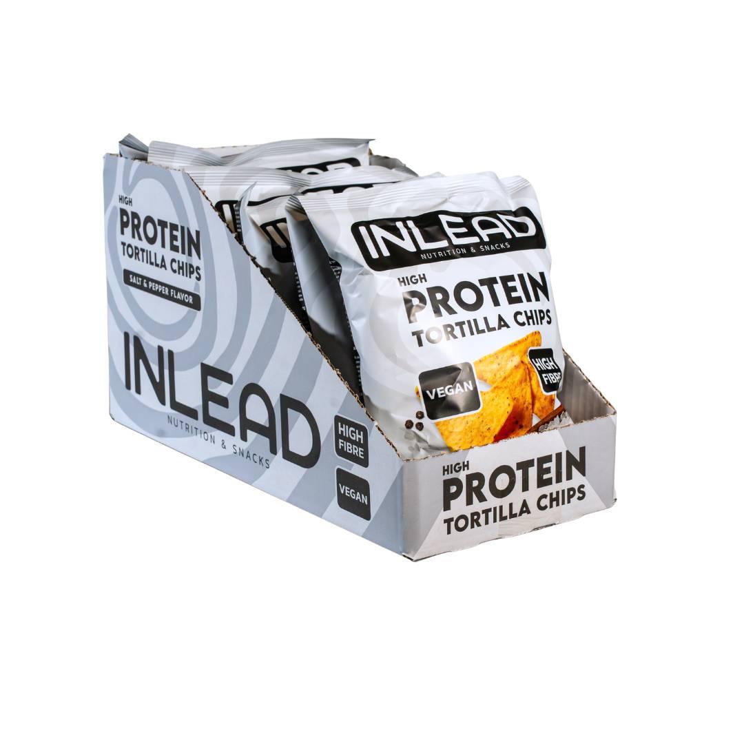 Inlead - High Protein Tortilla Chips 6 x 50g Beutel