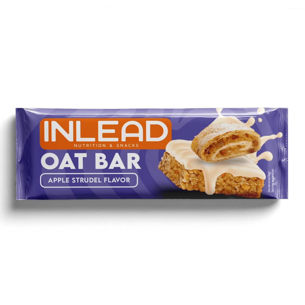 Inlead - Oat Bar 1 x 100g Riegel Apple Strudel MHD 15.12.2026