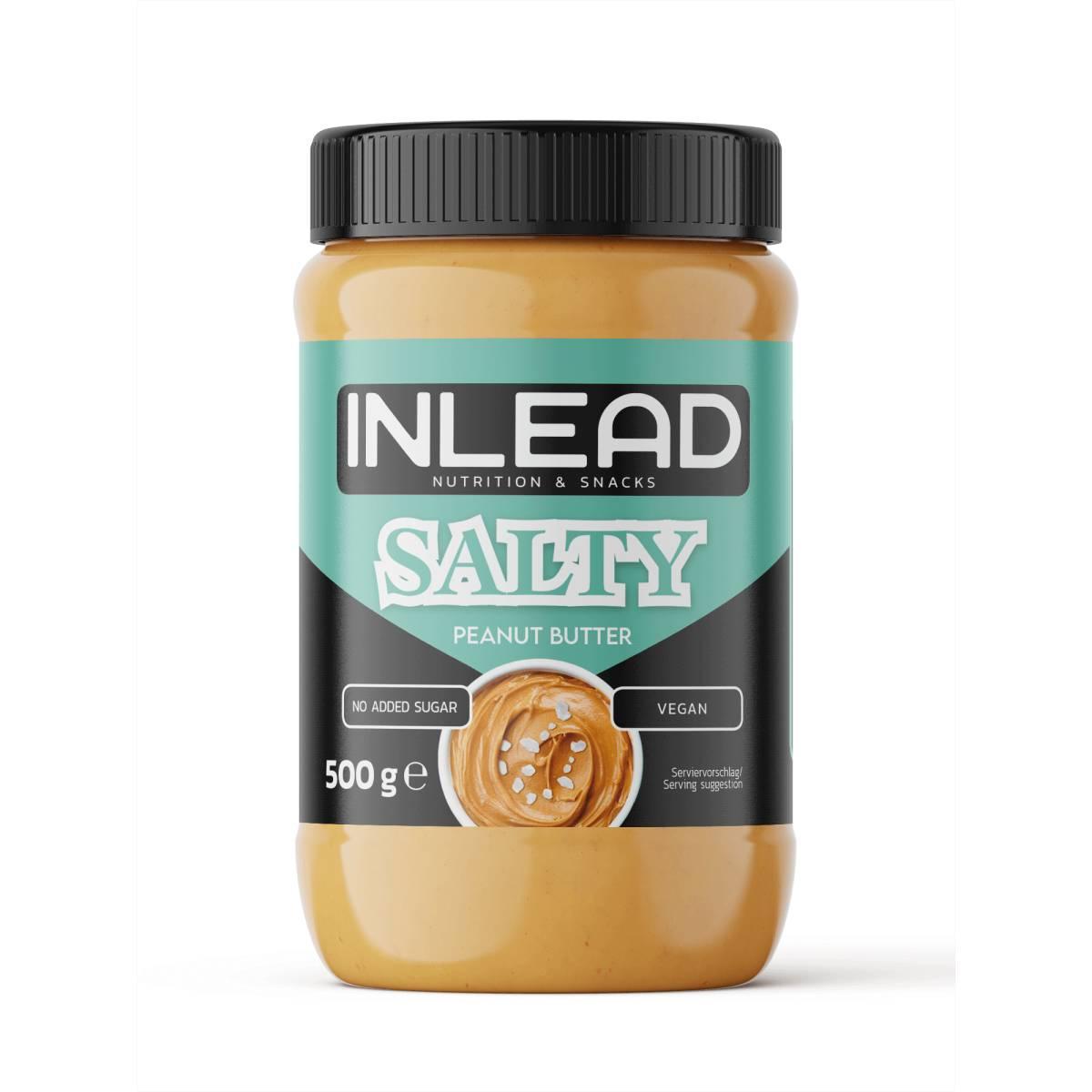 Inlead - Peanut Butter 500g Glas Salty MHD 30.12.2025