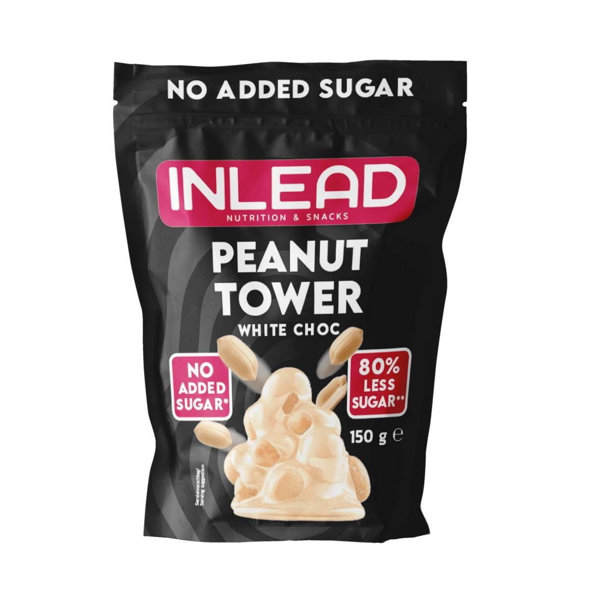 Inlead - Peanut Tower 150g Beutel White Choc MHD 30.11.2026