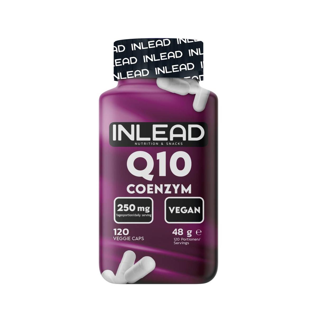 Inlead - Q10 Coenzym 120 Kapseln Dose