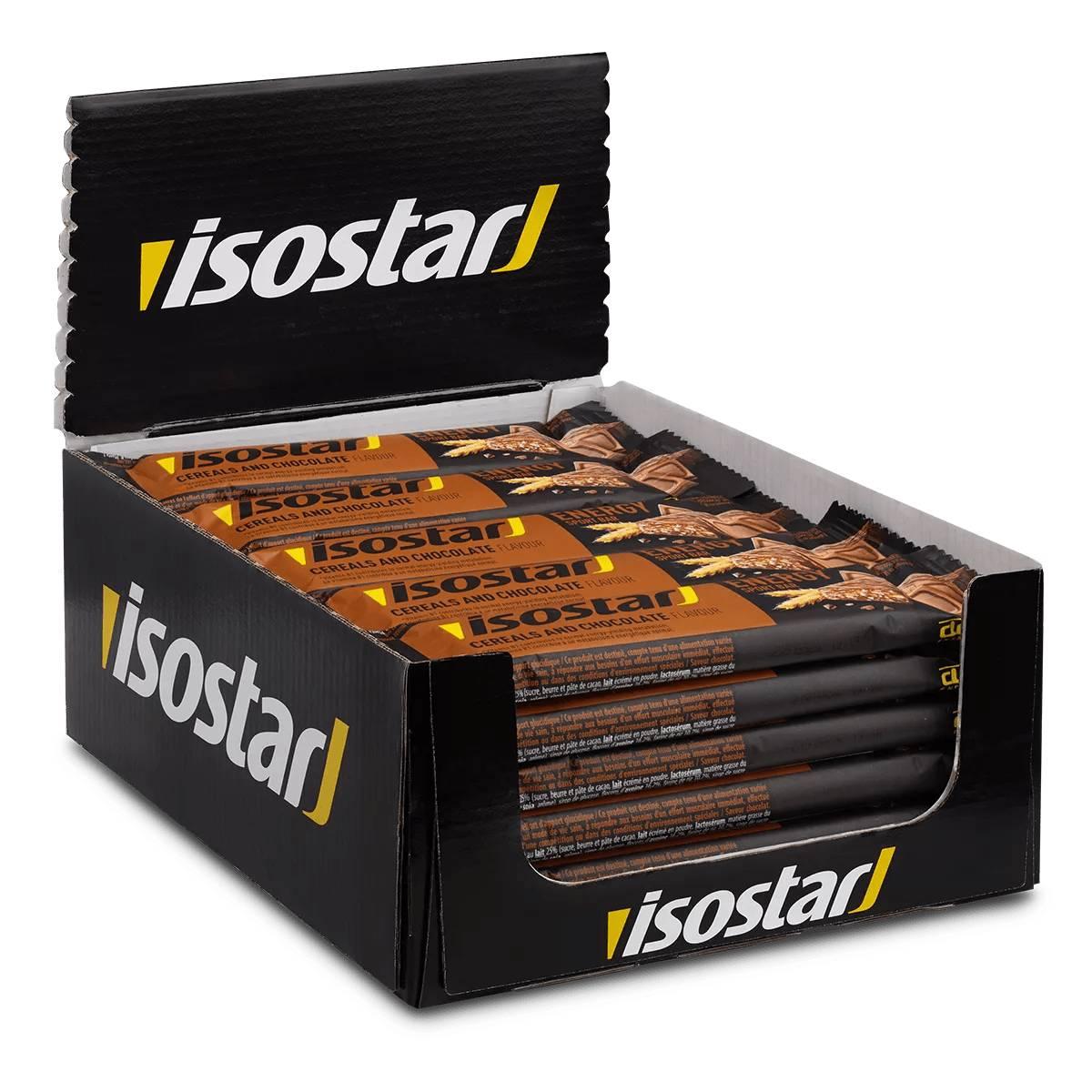 Isostar - High Energy Bar 30 x 40g Riegel Chocolate MHD 30.06.2026