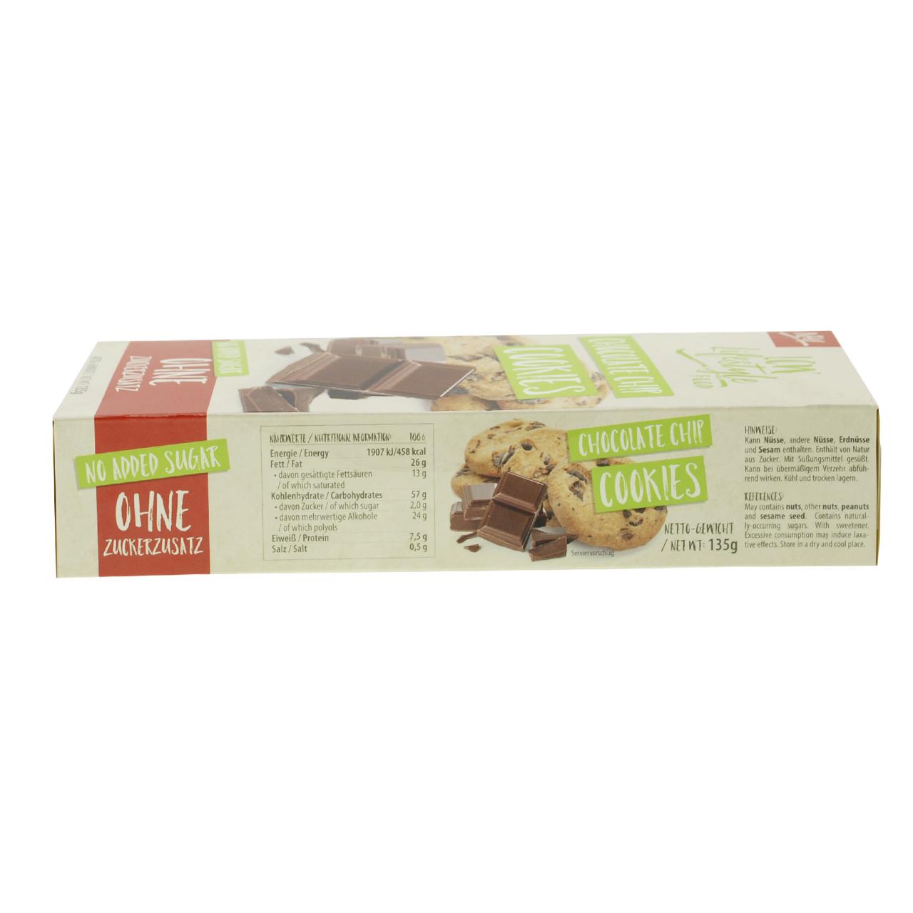 LCW - Cookies ohne Zuckerzusatz * 135g Chocolate Chip MHD 12.06.2025