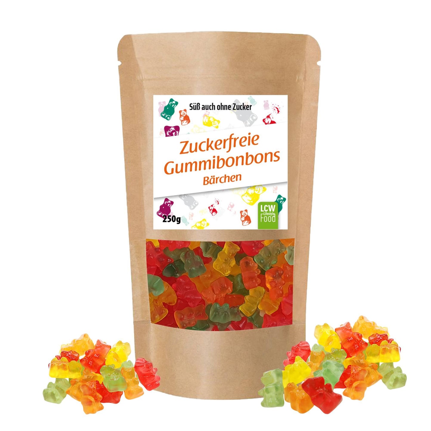 LCW - Zuckerfreie Gummibonbons 500g Beutel