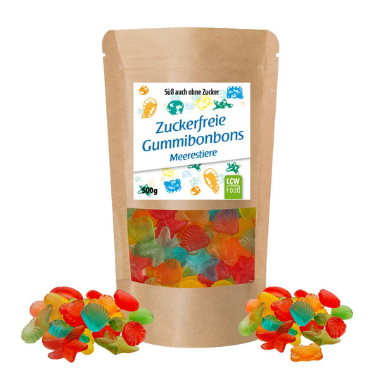 LCW - Zuckerfreie Gummibonbons 500g Beutel