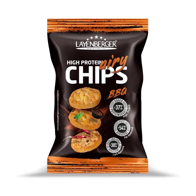 Layenberger - High Protein Airy Chips 75g Beutel BBQ MHD 30.04.2026