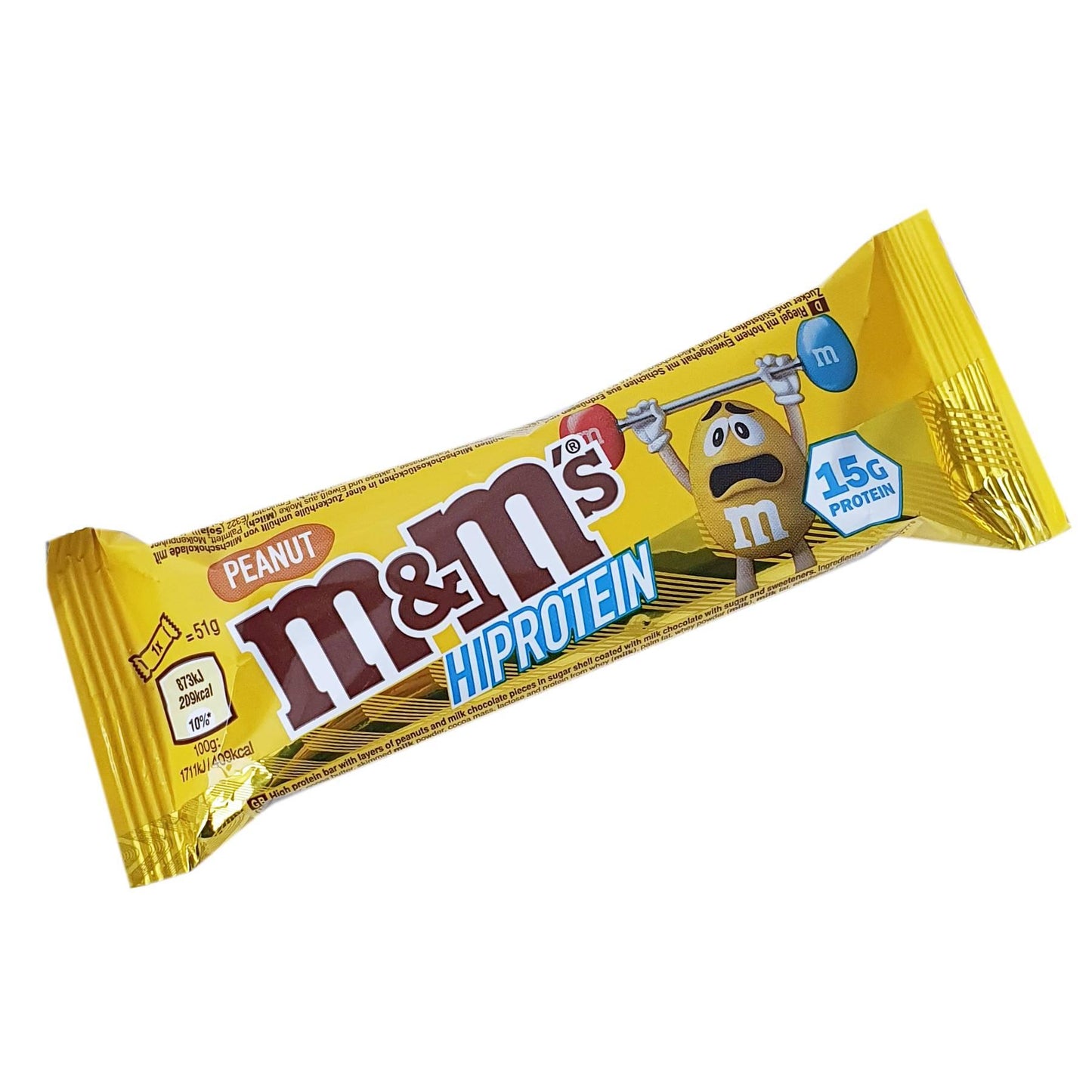 M&M - Hi Protein Bar 1 x 51g Riegel