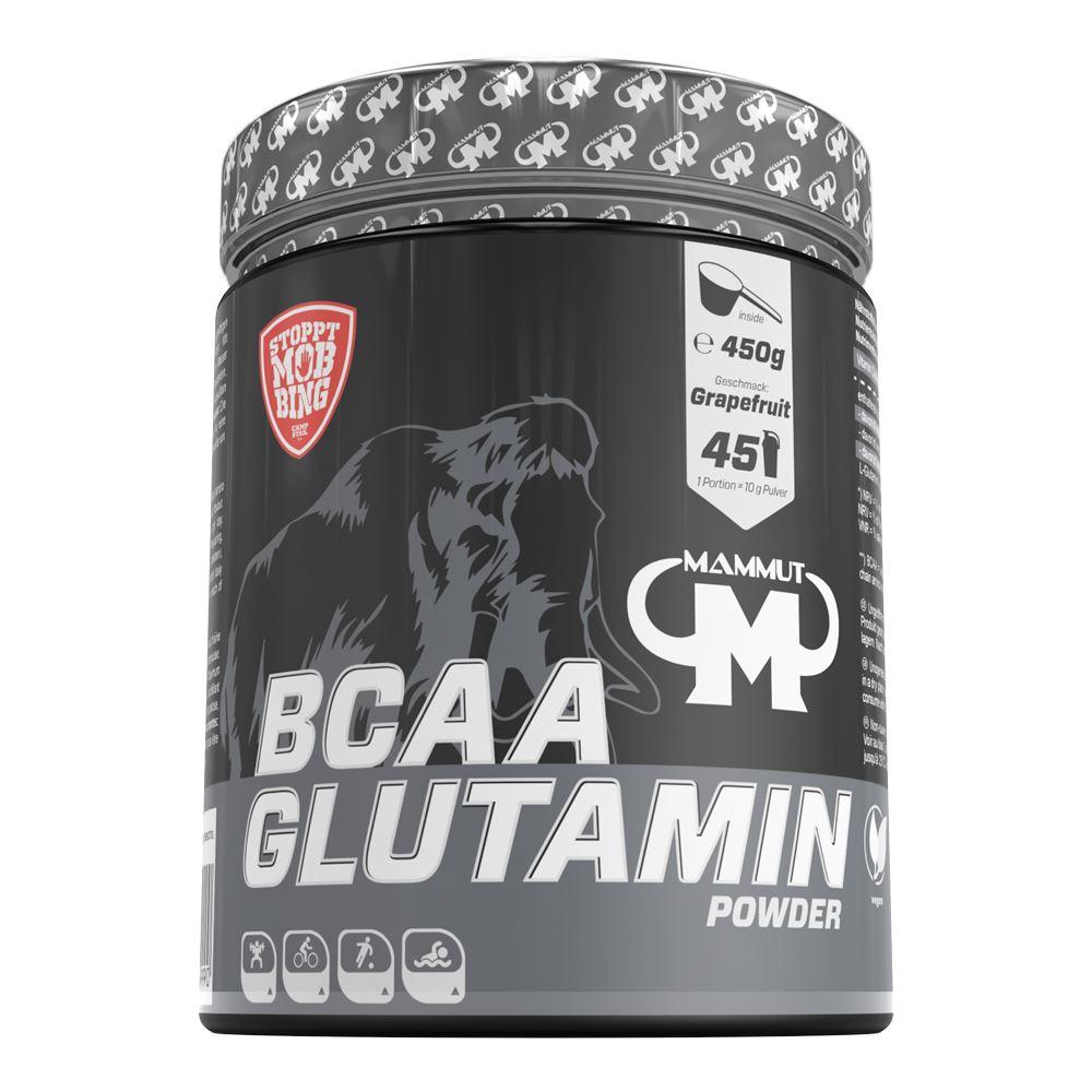Mammut - BCAA Glutamin Powder Grapefruit 450g Dose
